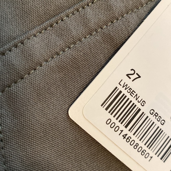 ❤️ Lululemon City Sleek High-Rise Wide-Leg Pant *Light Utilitech Grey Sage NWT - Picture 9 of 11